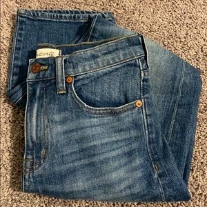 Madewell Straight Crop Cruiser Jeans